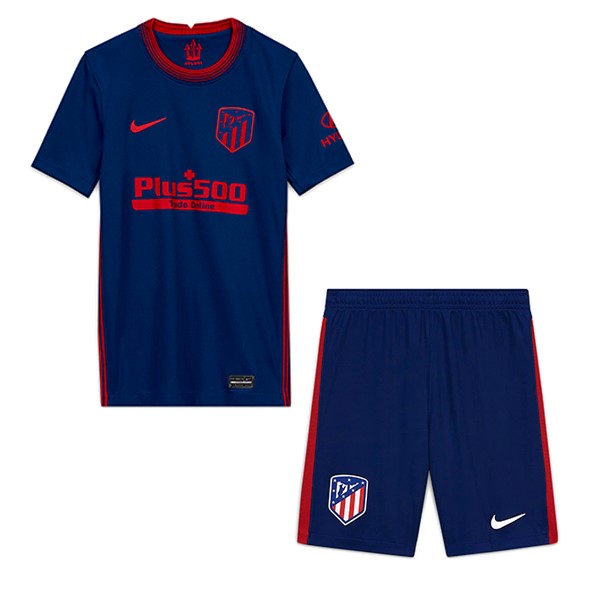 Camiseta Atletico Madrid Segunda Equipación Niños 2020-2021 Azul